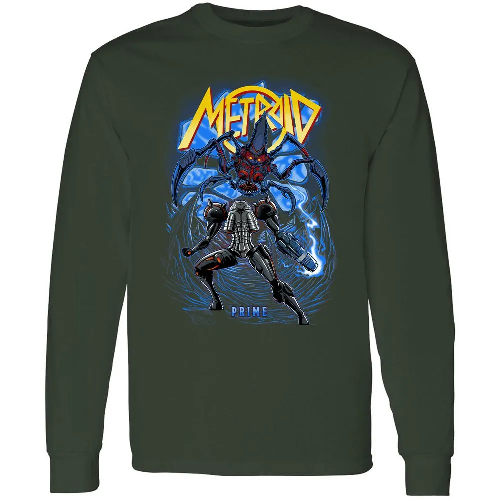 Long Sleeve T-Shirt - 9XA8TAZP - Forest Green - 4