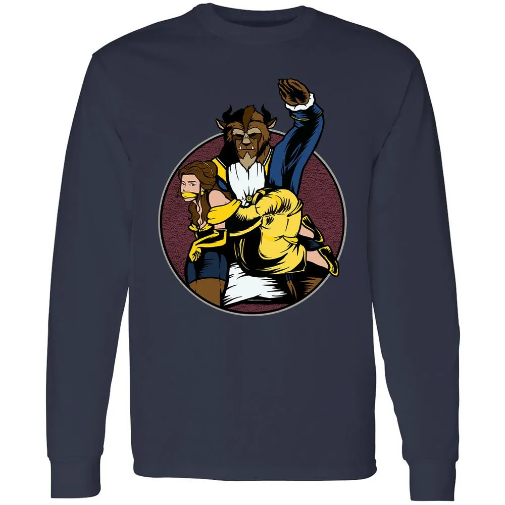 Long Sleeve T-Shirt - FXAHNPM3 - Navy - 2