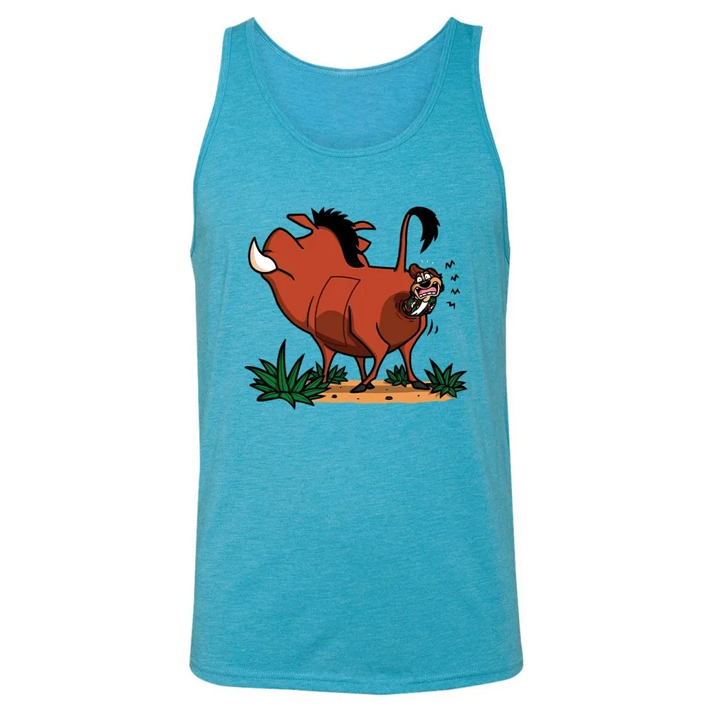 Unisex Jersey Tank - PA1EQTJM - Aqua Triblend - 3