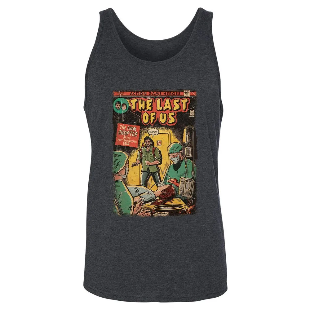Unisex Jersey Tank - Q17VVZR2 - Dark Grey Heather - 6