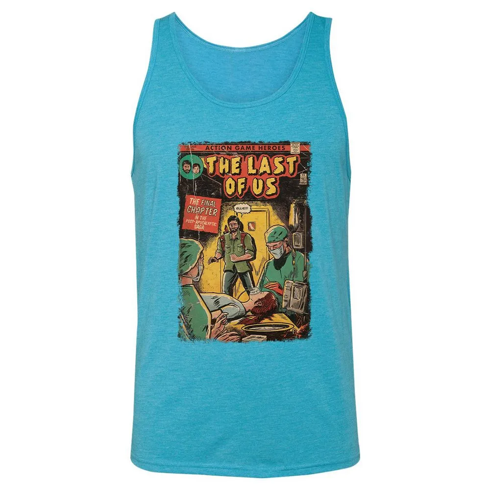 Unisex Jersey Tank - Q17VVZR2 - Aqua Triblend - 3