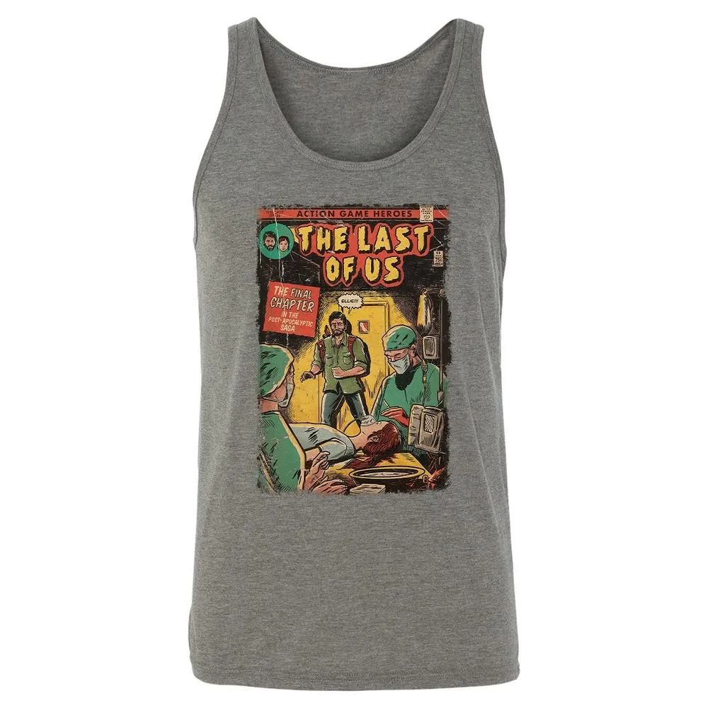 Unisex Jersey Tank - Q17VVZR2 - Grey Triblend - 8