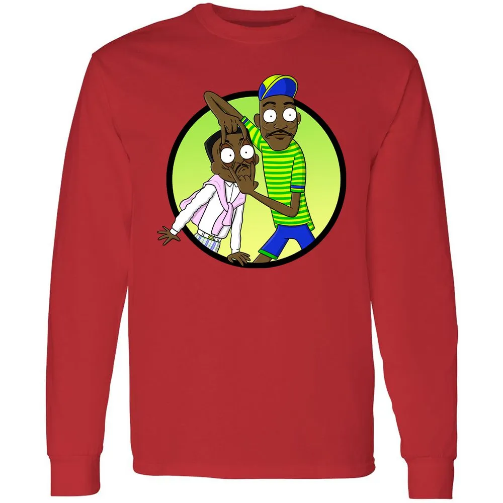 Long Sleeve T-Shirt - AG4RTZLU - Red - 14