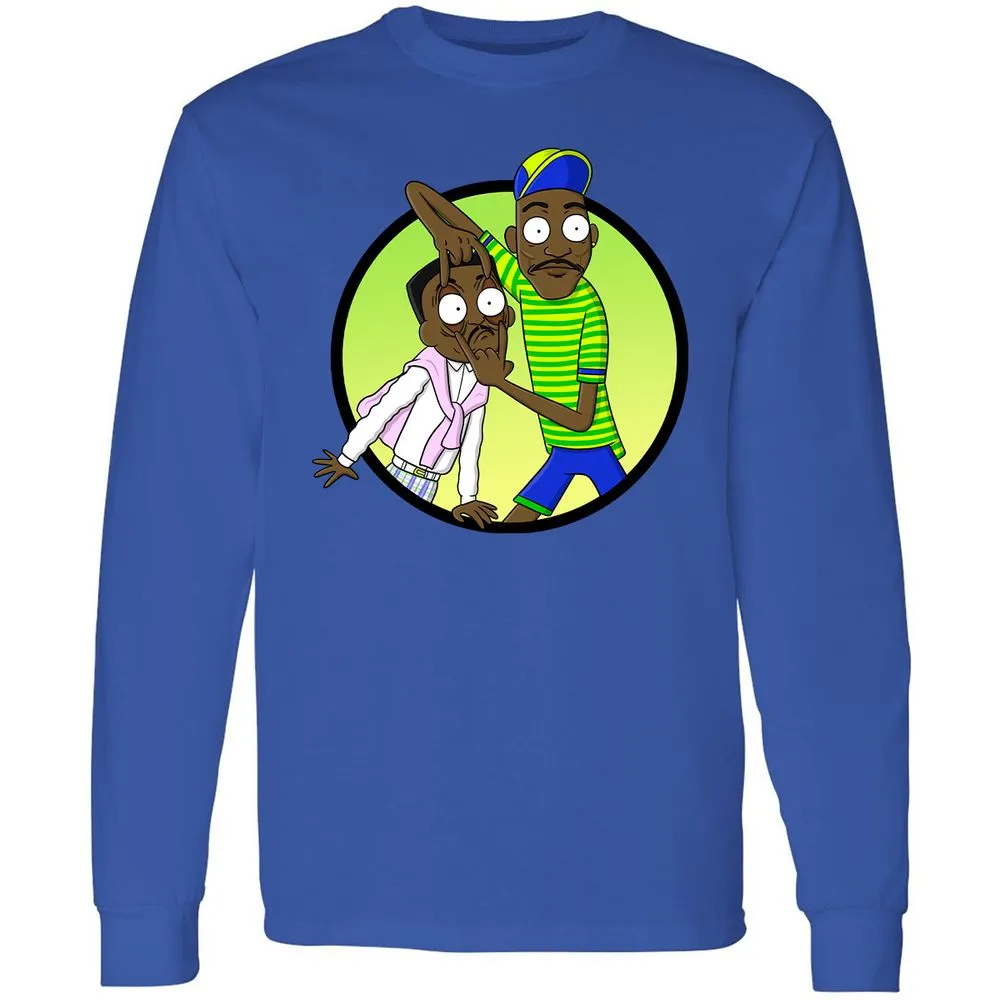 Long Sleeve T-Shirt - AG4RTZLU - Royal - 8