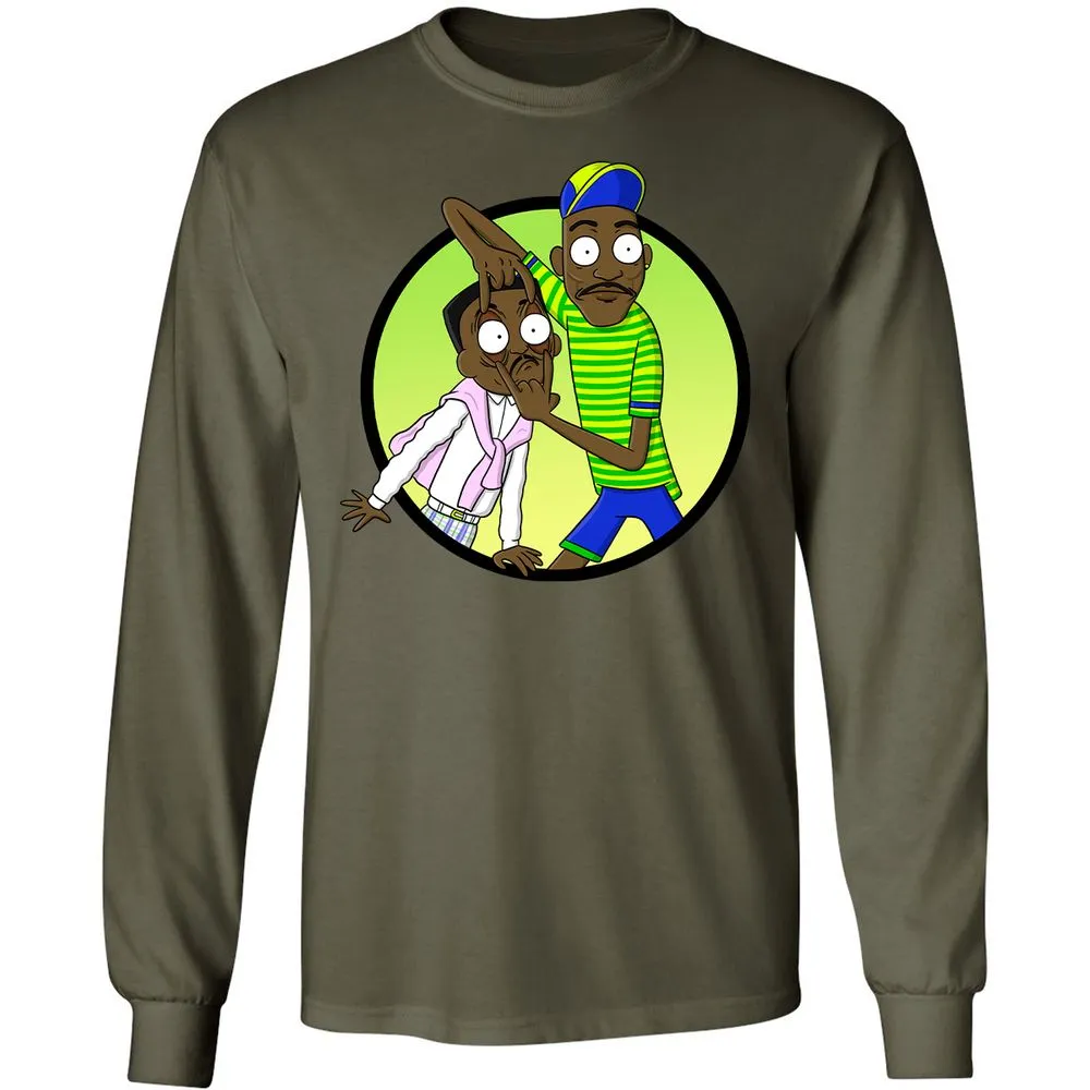 Long Sleeve T-Shirt - AG4RTZLU - Military Green - 16