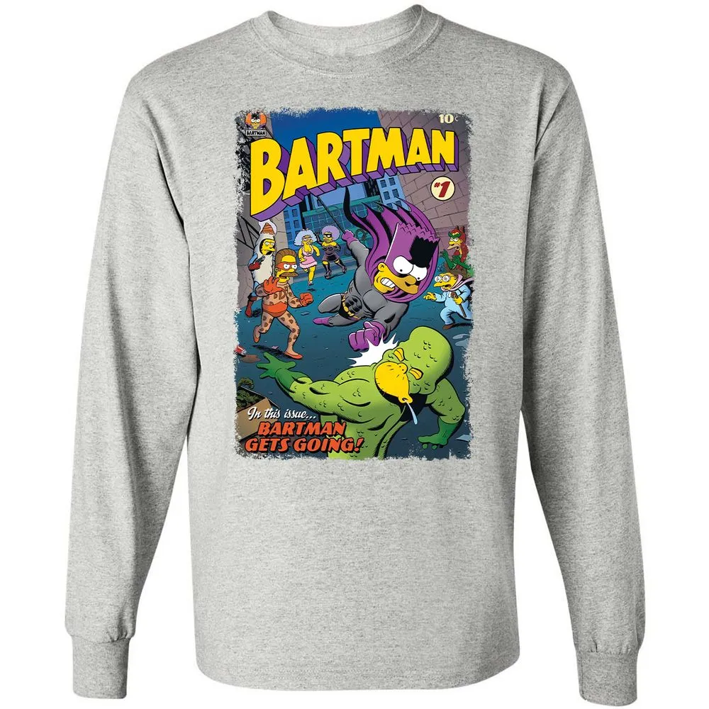 Long Sleeve T-Shirt - 6V74Q9UE - Ash - 7