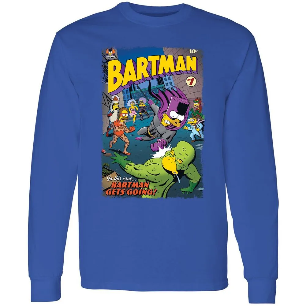 Long Sleeve T-Shirt - 6V74Q9UE - Royal - 8