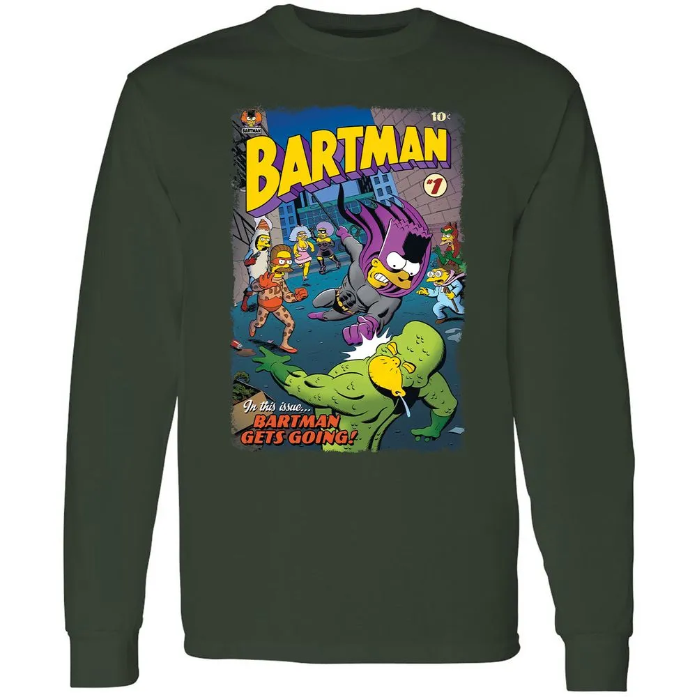 Long Sleeve T-Shirt - 6V74Q9UE - Forest Green - 4