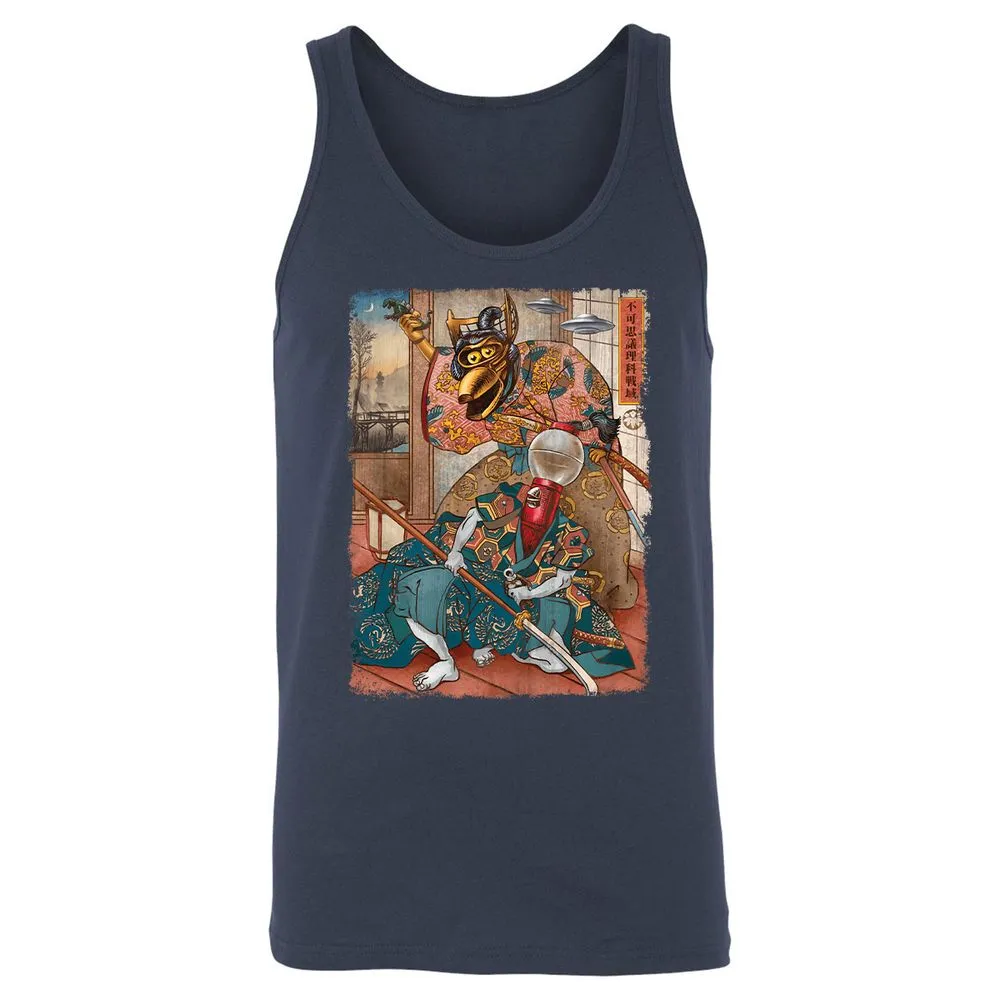 Unisex Jersey Tank - 5RGZLETR - Navy - 2