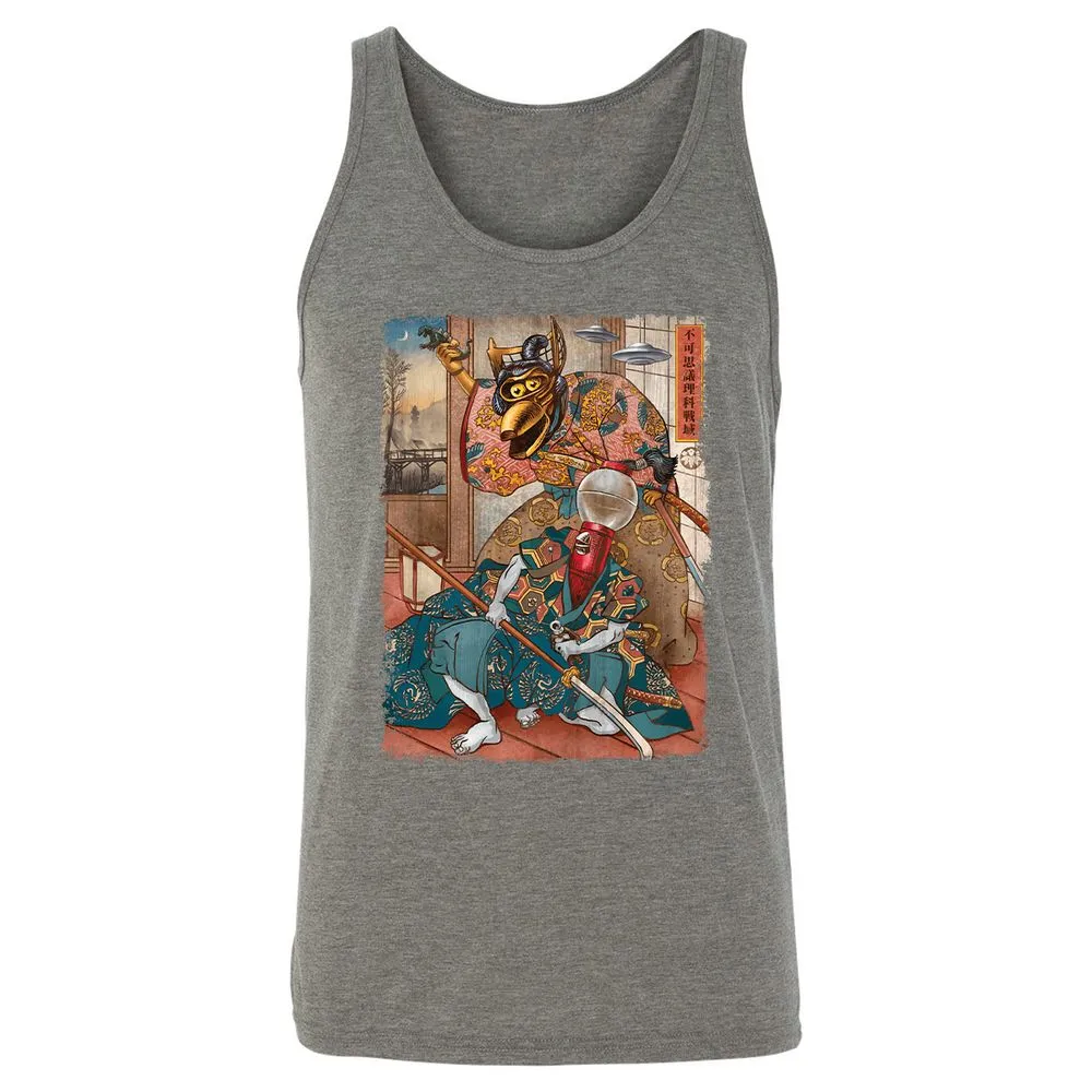 Unisex Jersey Tank - 5RGZLETR - Grey Triblend - 8