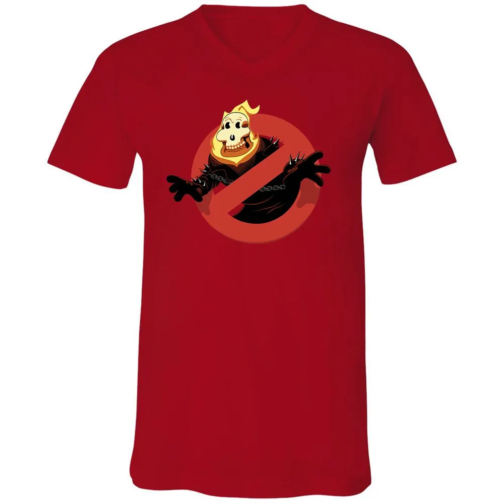 Unisex V-Neck T-Shirt - NDVUBBAZ - Red - 3