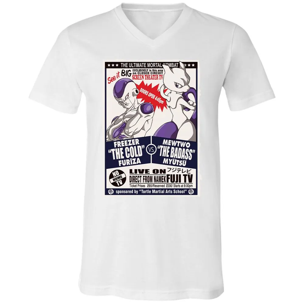Unisex V-Neck T-Shirt - VLVLHBJ6 - White - 5