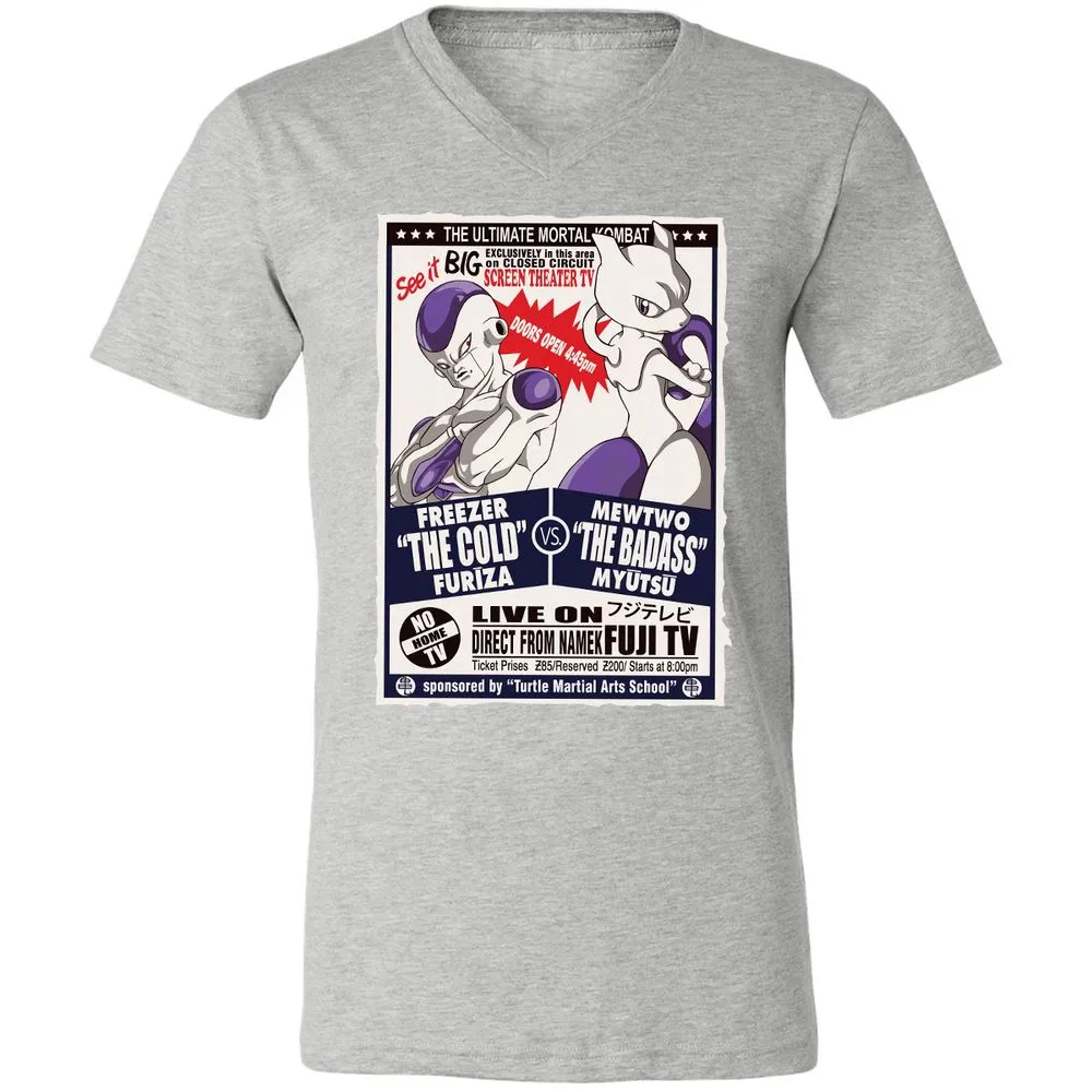 Unisex V-Neck T-Shirt - VLVLHBJ6 - Athletic Heather - 7