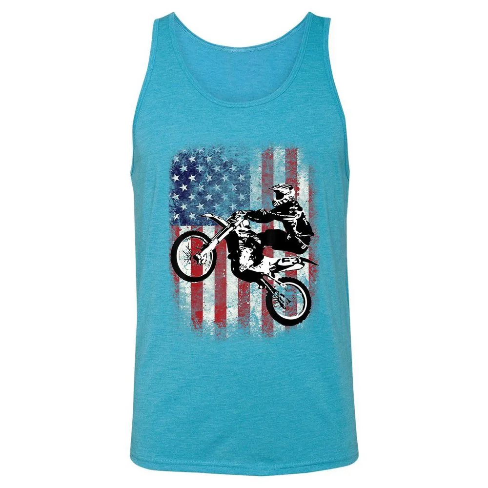 Unisex Jersey Tank - E3GSE16V - Aqua Triblend - 3