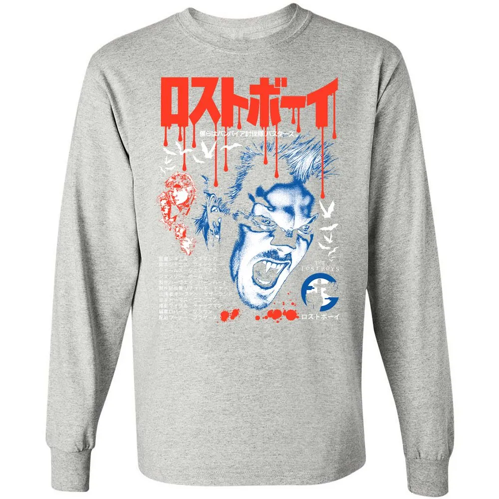 Long Sleeve T-Shirt - L6226517 - Ash - 7