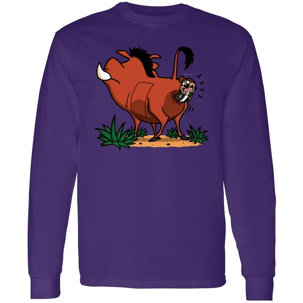 Long Sleeve T-Shirt - 9EVE3PF1 - Purple - 13