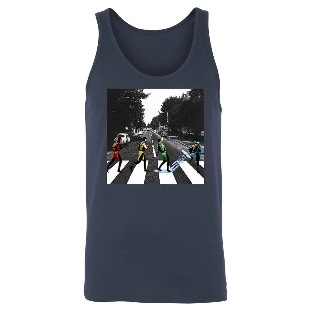 Unisex Jersey Tank - MT9HJ4ZR - Navy - 2