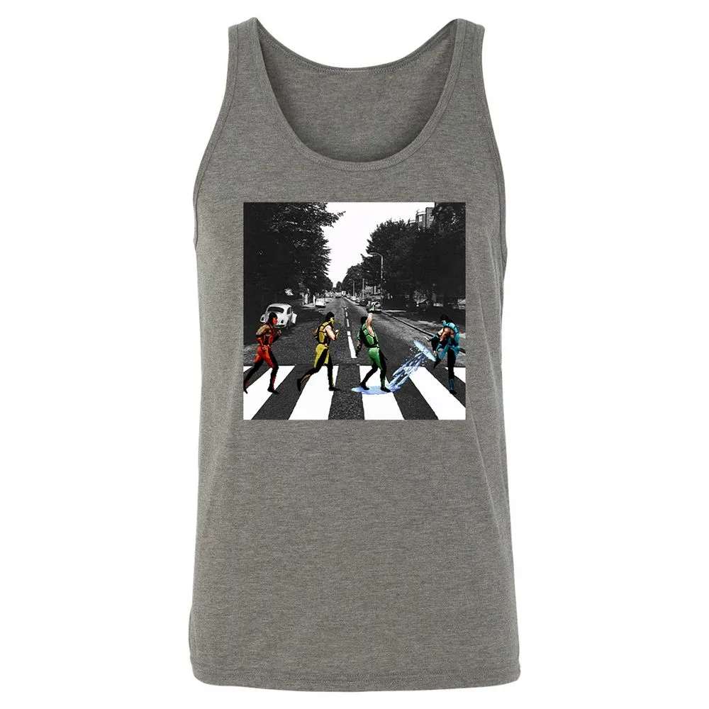 Unisex Jersey Tank - MT9HJ4ZR - Grey Triblend - 8
