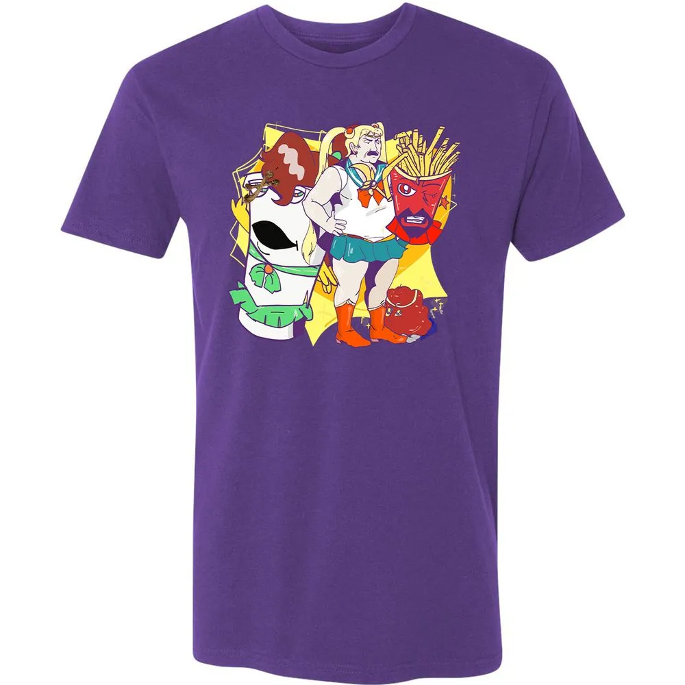 Premium Unisex T-Shirt - K7VE577B - Purple Rush - 7
