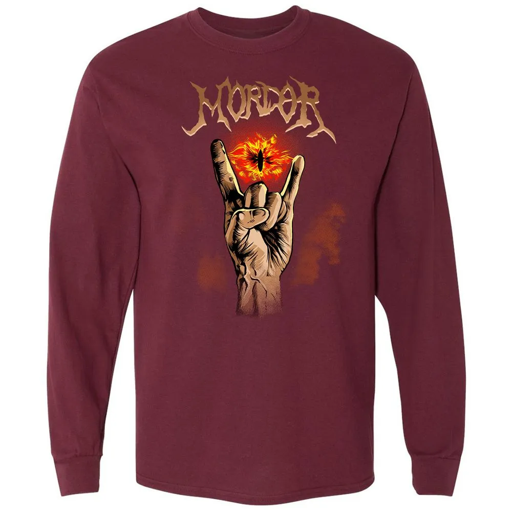 Long Sleeve T-Shirt - 7YRY6UP1 - Maroon - 11