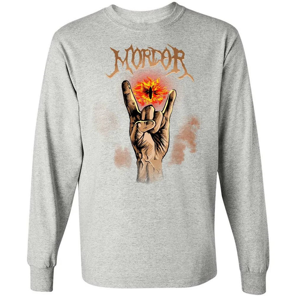 Long Sleeve T-Shirt - 7YRY6UP1 - Ash - 7