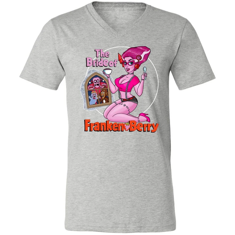 Unisex V-Neck T-Shirt - J18KVSG3 - Athletic Heather - 7
