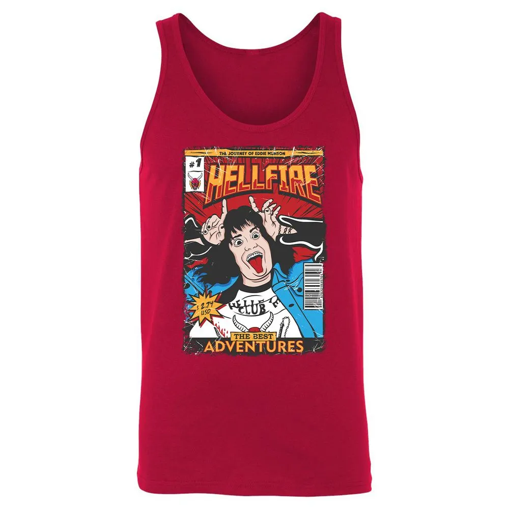 Unisex Jersey Tank - S7UYC2LR - Red - 11