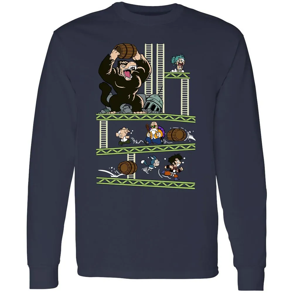 Long Sleeve T-Shirt - BNVSC3CV - Navy - 2