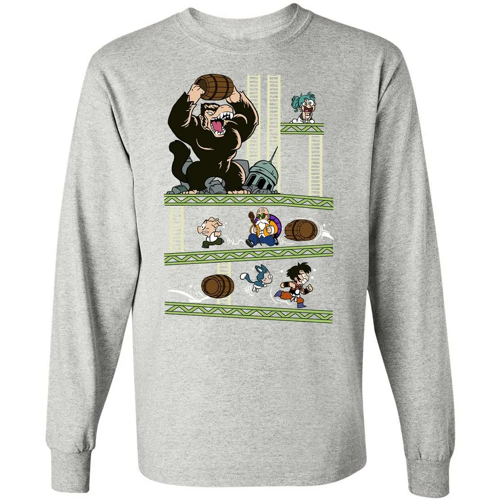Long Sleeve T-Shirt - BNVSC3CV - Ash - 7
