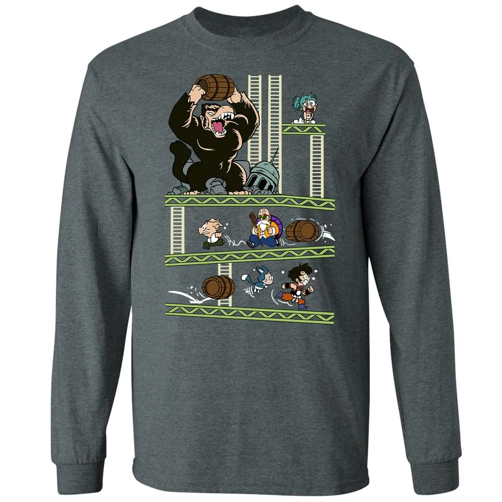 Long Sleeve T-Shirt - BNVSC3CV - Dark Heather - 15