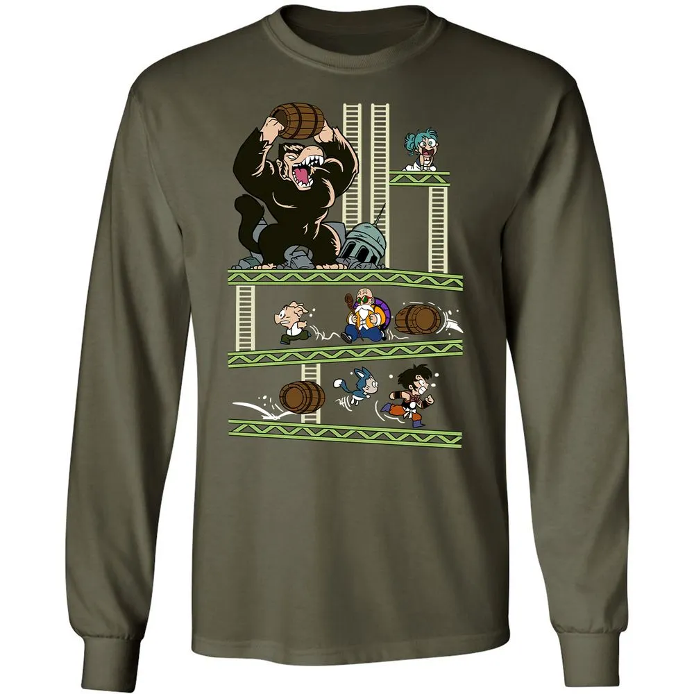 Long Sleeve T-Shirt - BNVSC3CV - Military Green - 16