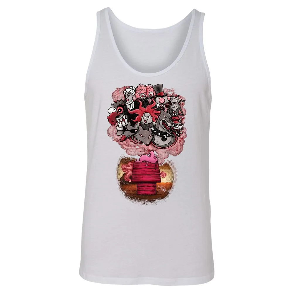 Unisex Jersey Tank - 57BUDSR7 - White - 14