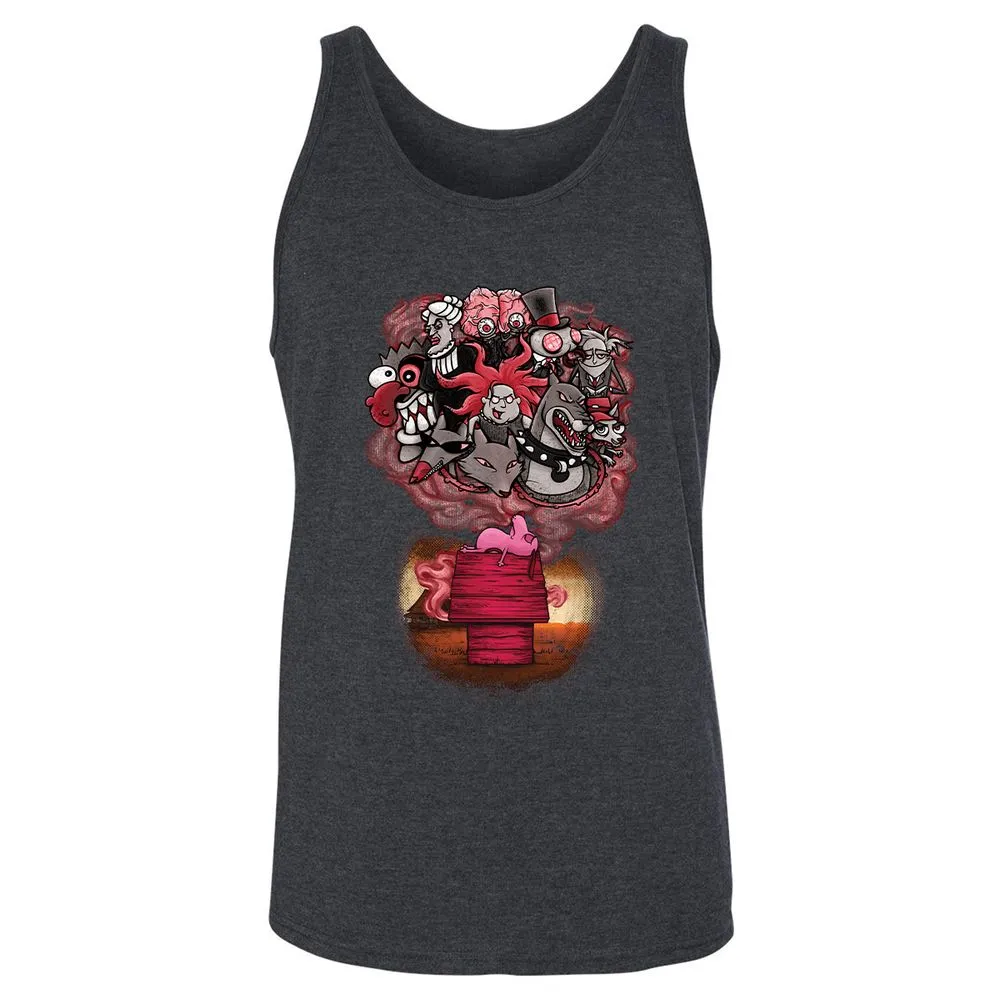 Unisex Jersey Tank - 57BUDSR7 - Dark Grey Heather - 6