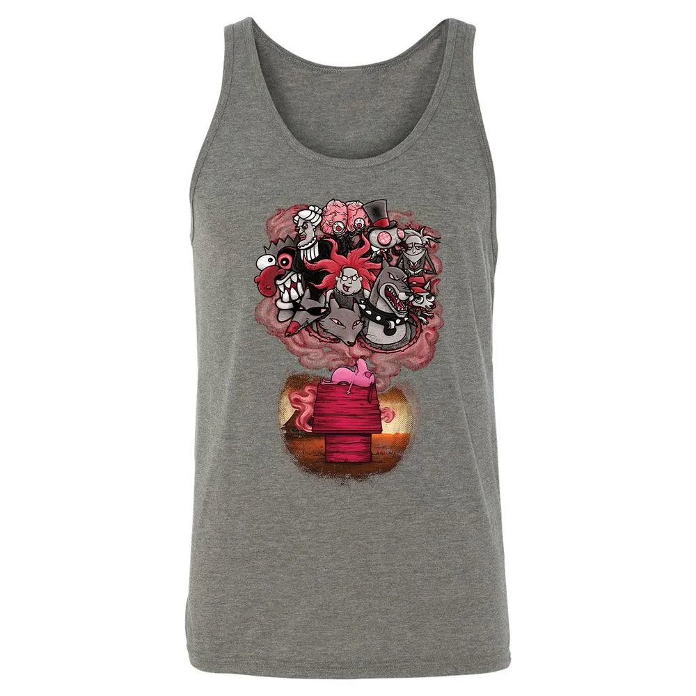 Unisex Jersey Tank - 57BUDSR7 - Grey Triblend - 8
