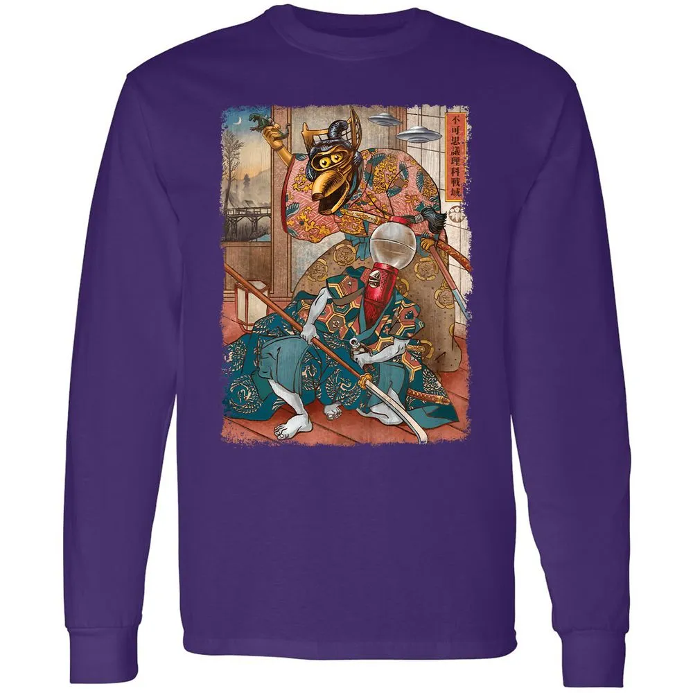 Long Sleeve T-Shirt - W7SU561S - Purple - 13
