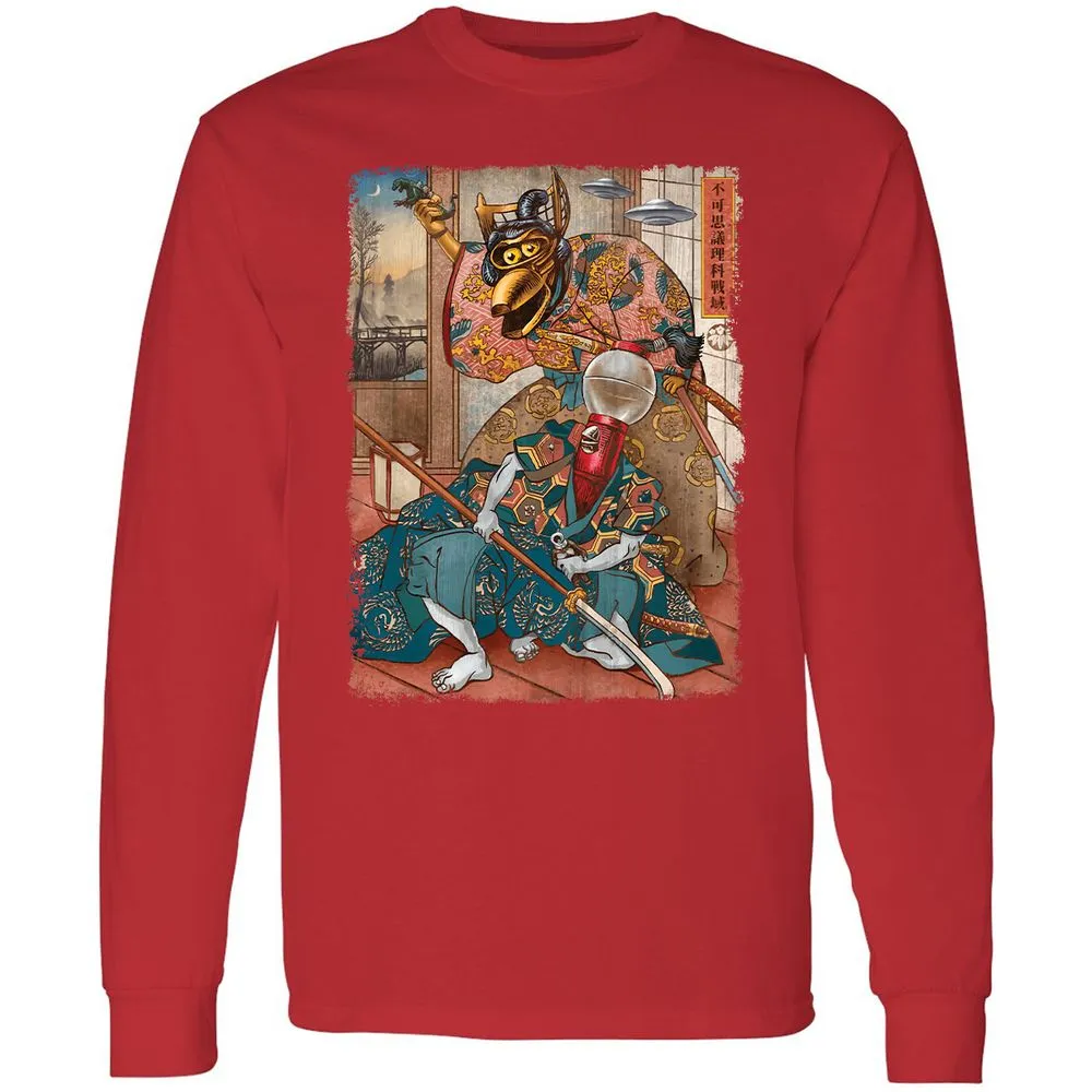 Long Sleeve T-Shirt - W7SU561S - Red - 14