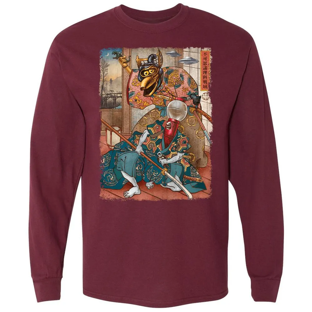 Long Sleeve T-Shirt - W7SU561S - Maroon - 11
