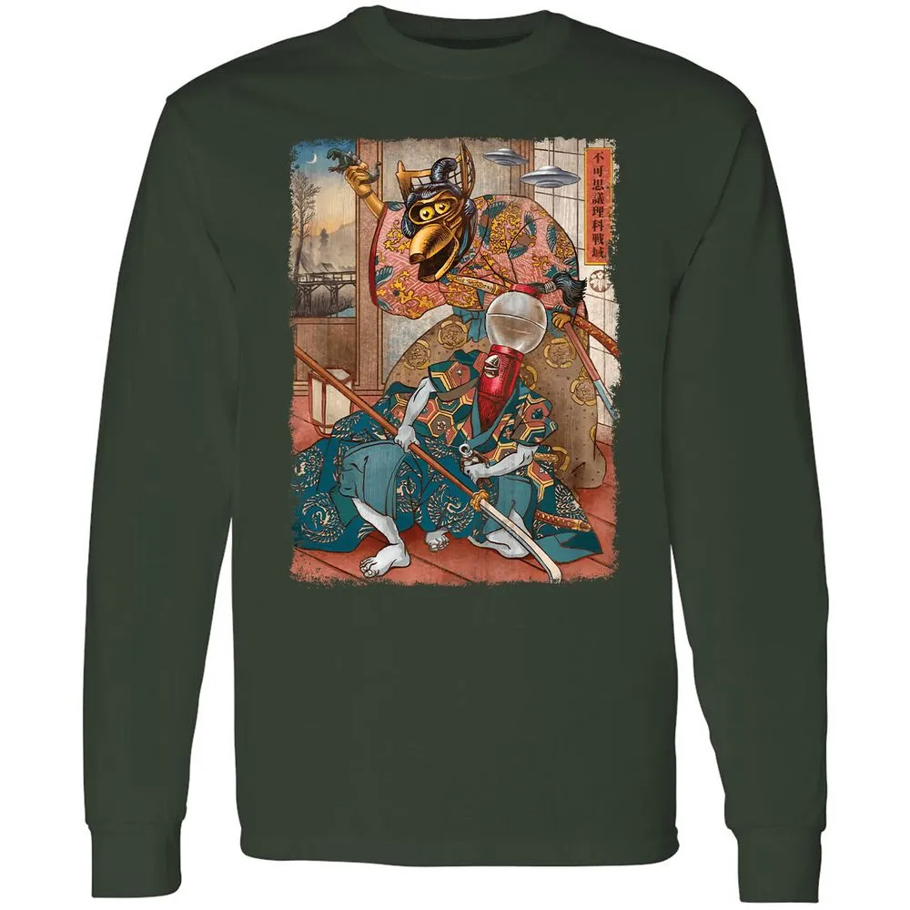 Long Sleeve T-Shirt - W7SU561S - Forest Green - 4