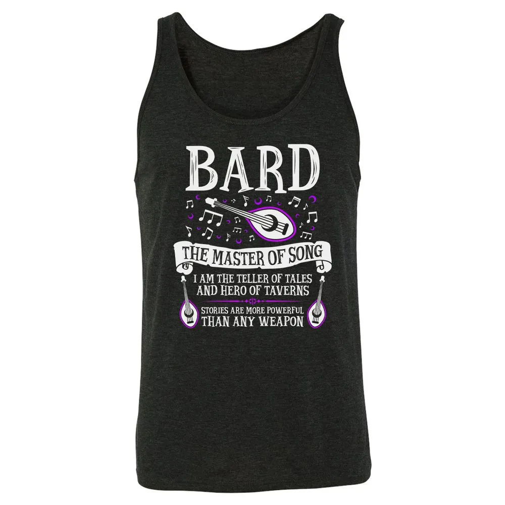 Unisex Jersey Tank - XWDNL3YW - Charcoal Black Triblend - 5
