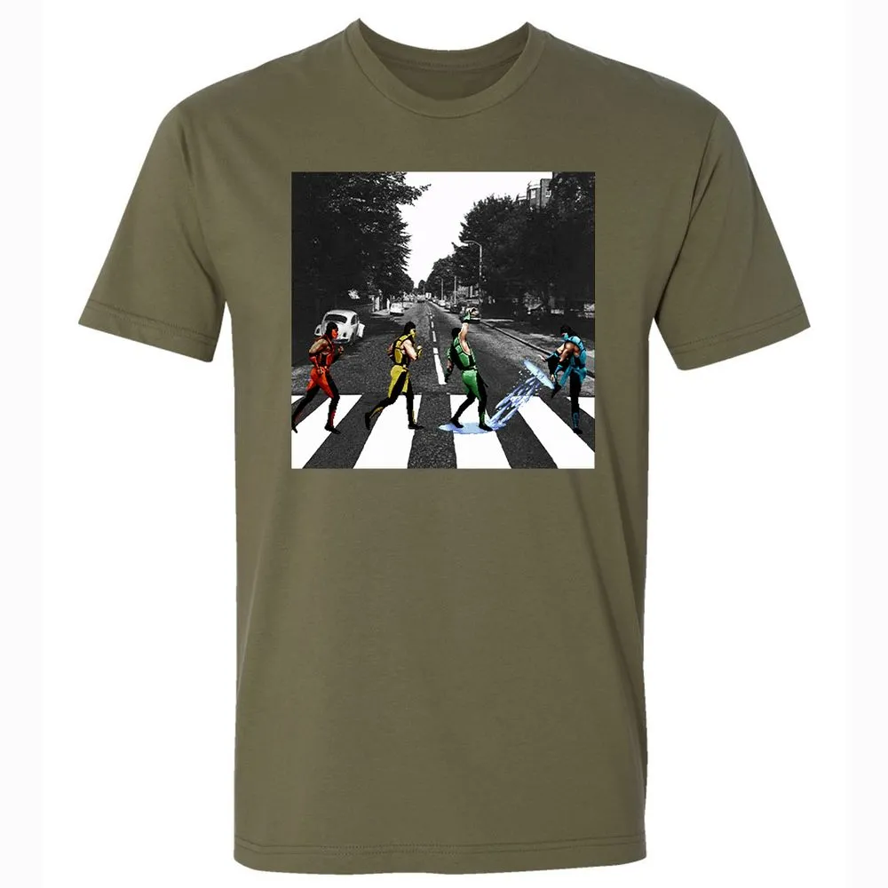 Premium Unisex T-Shirt - LQTZVBRS - Military Green - 5