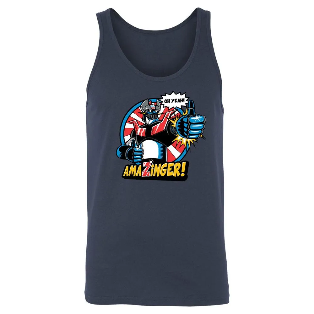 Unisex Jersey Tank - RXMMMPCM - Navy - 2