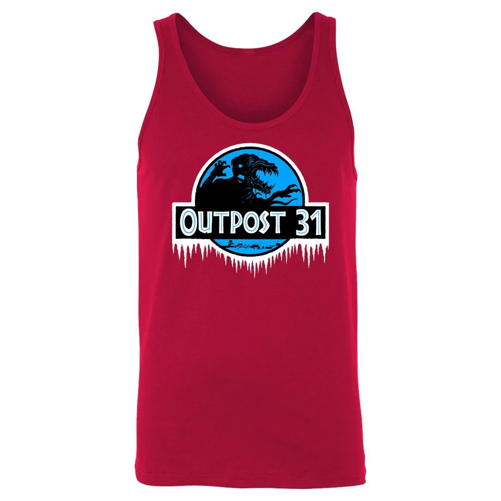 Unisex Jersey Tank - WYVCQHVQ - Red - 11