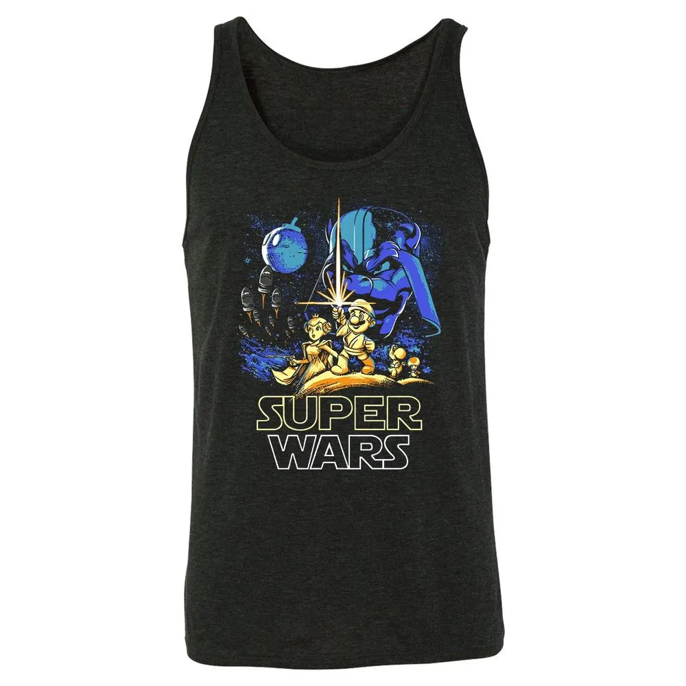 Unisex Jersey Tank - W7T2U2KV - Charcoal Black Triblend - 5