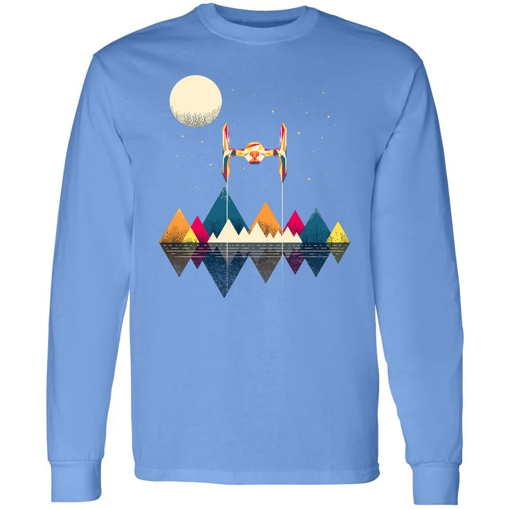 Long Sleeve T-Shirt - WAVXFJ4K - Carolina Blue - 12