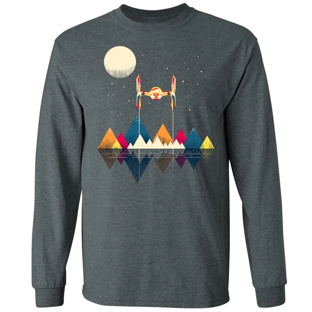 Long Sleeve T-Shirt - WAVXFJ4K - Dark Heather - 15