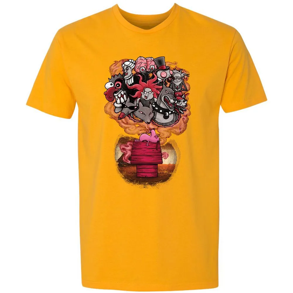 Premium Unisex T-Shirt - T4AGN1RV - Gold - 12