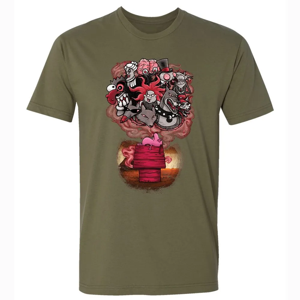 Premium Unisex T-Shirt - T4AGN1RV - Military Green - 5