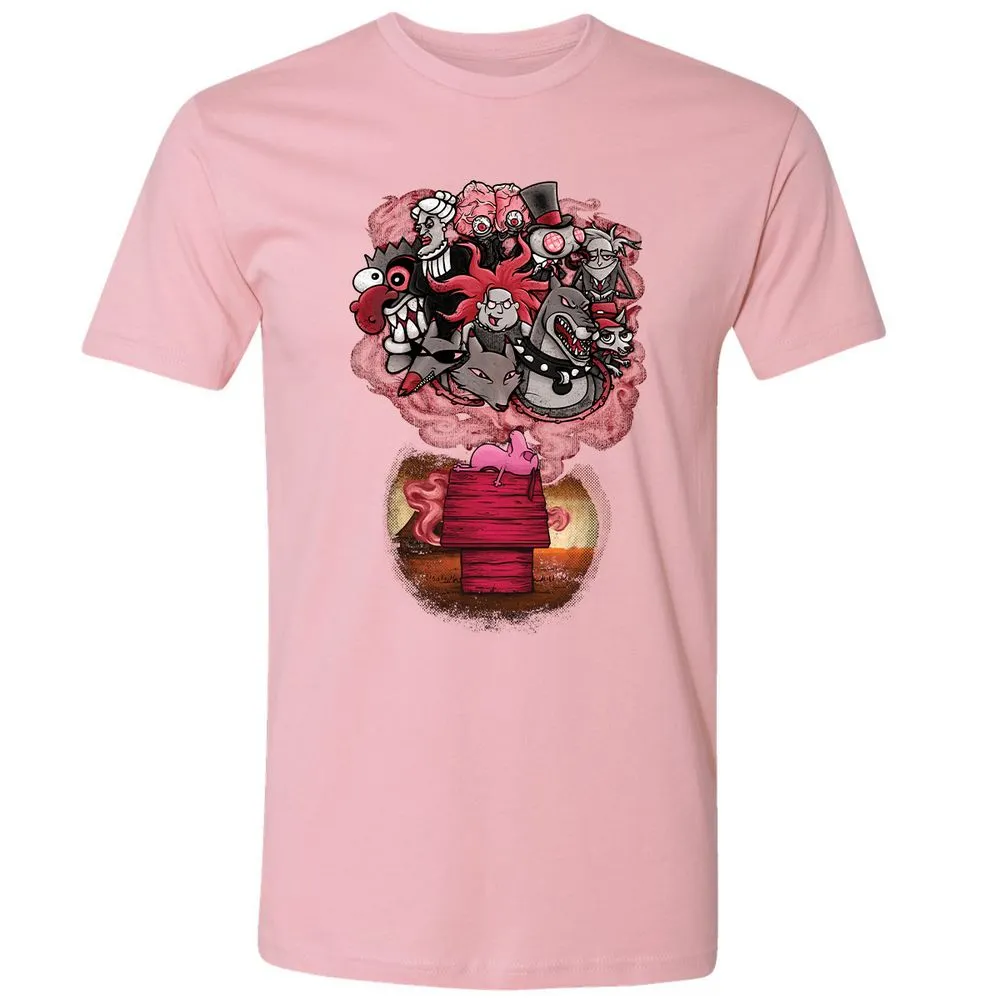 Premium Unisex T-Shirt - T4AGN1RV - Light Pink - 3