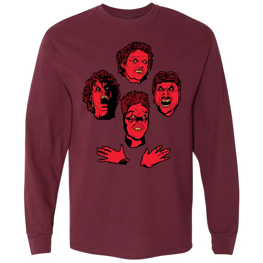 Long Sleeve T-Shirt - BGU6A4EZ - Maroon - 11