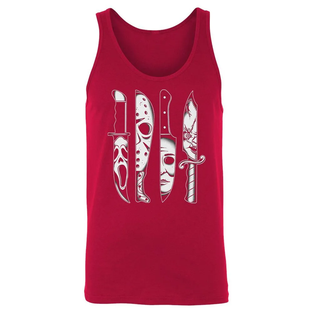 Unisex Jersey Tank - MHXLC8CH - Red - 11